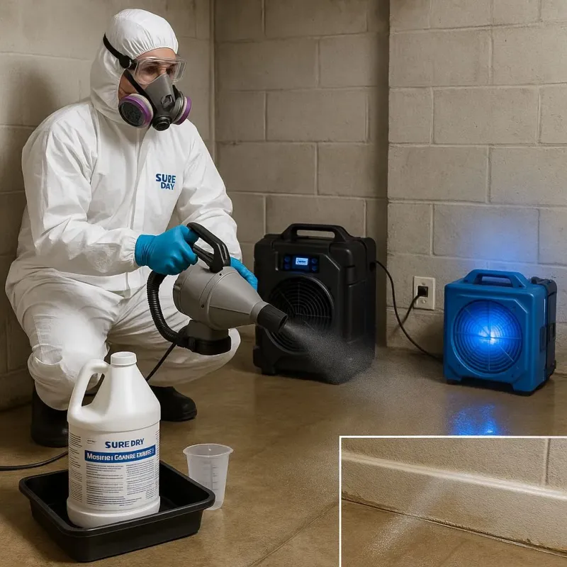 Sanitization and Odor Removal process in Brush Prairie, WA