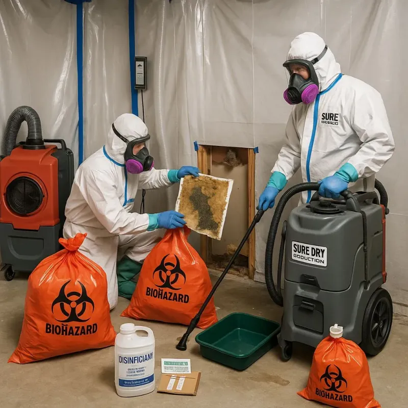 Contaminated Water Handling Protocols process in Brush Prairie, WA