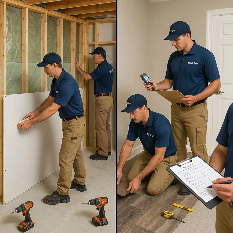 Repairs and Reconstruction process in Brush Prairie, WA